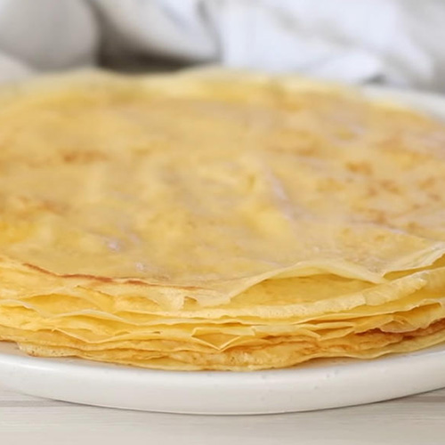 法式欧式圆形可丽饼（Round Crepe）